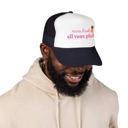 More Books S’il Vous Plaît Foam Trucker Hat