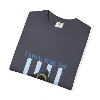 I Know Your TBR Horror Reader T-Shirt | SOON Collection