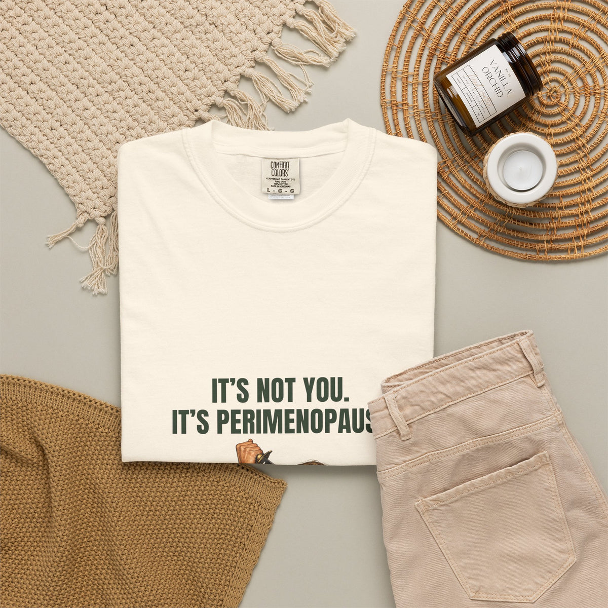 It’s Not You, It’s Perimenopause T-Shirt – Female Rage Horror Tee | Camp Blood Collection
