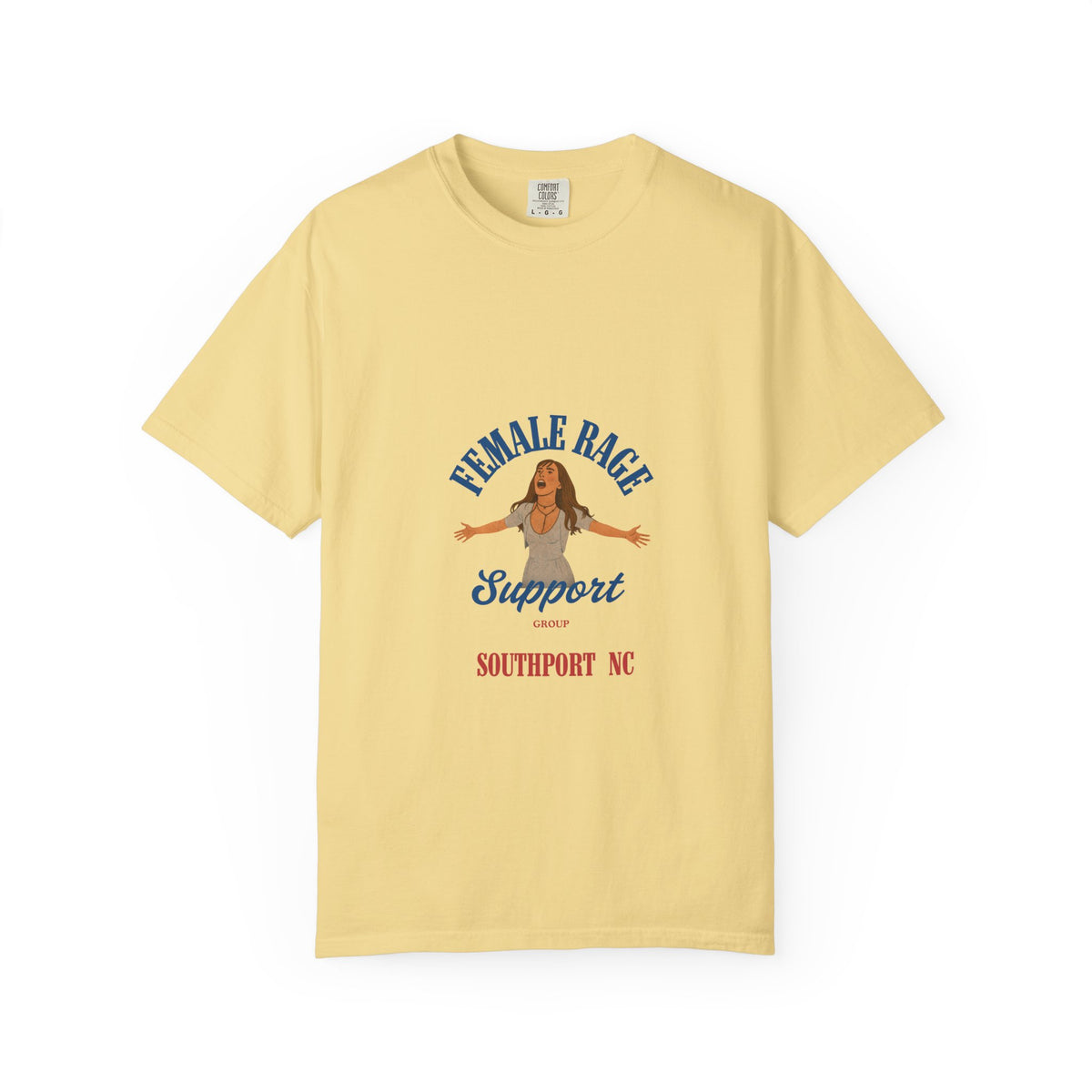 Female Rage Support Group Tee – Horror Inspired Graphic T-Shirt | SOON Collection