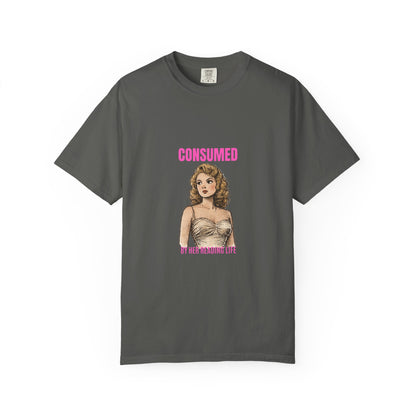 Consumed By Her Reading Life Book Lover Graphic Tee