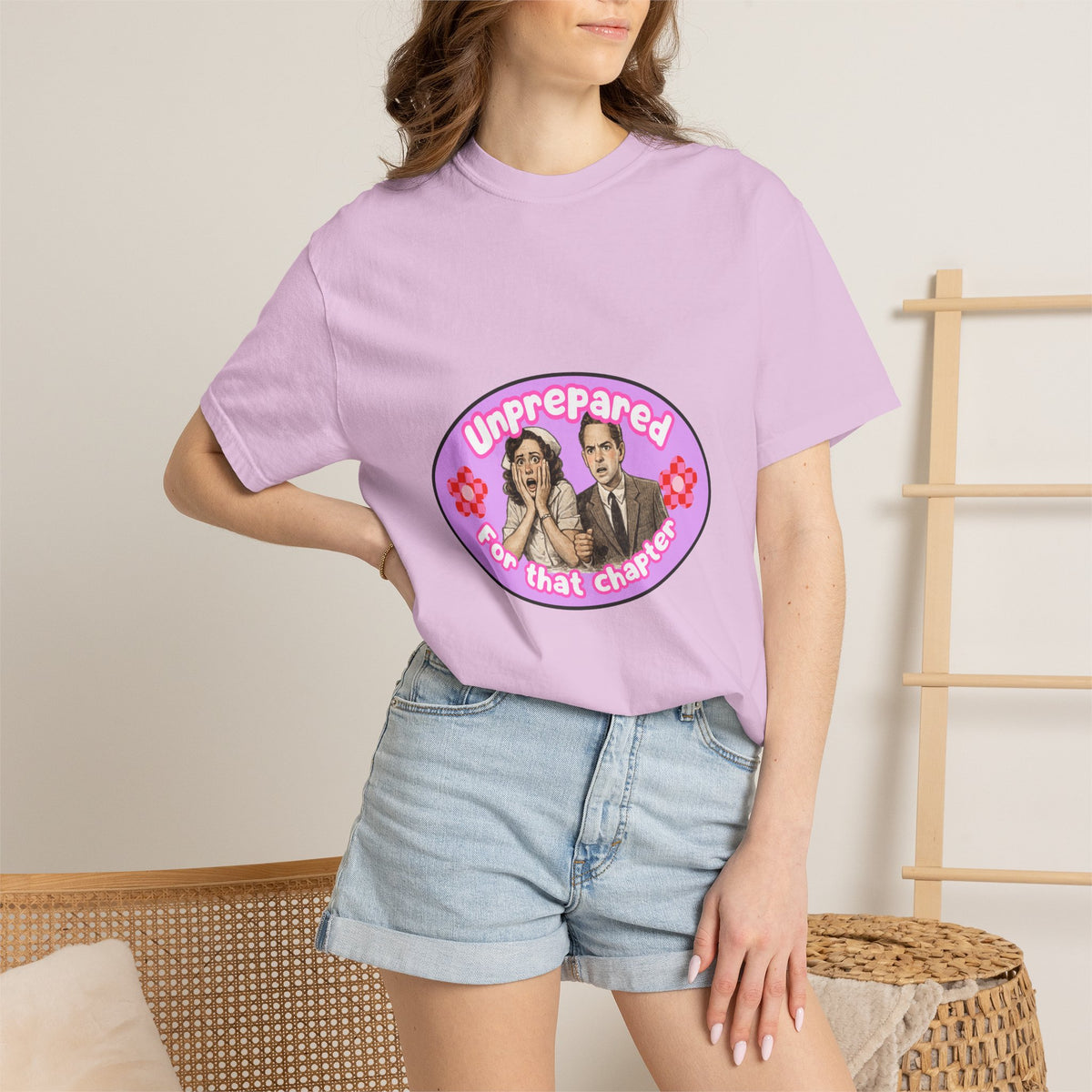 Unprepared For That Chapter Bookish Graphic Tee