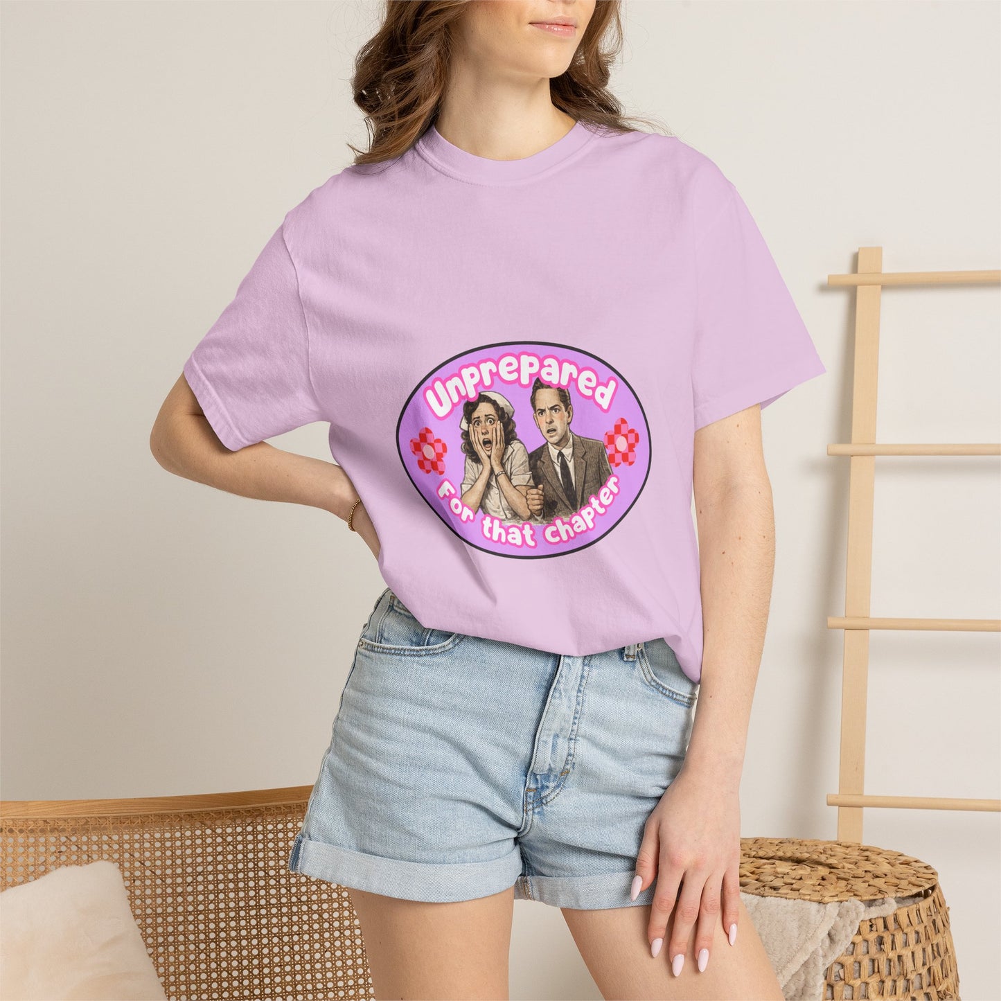 Unprepared For That Chapter Bookish Graphic Tee