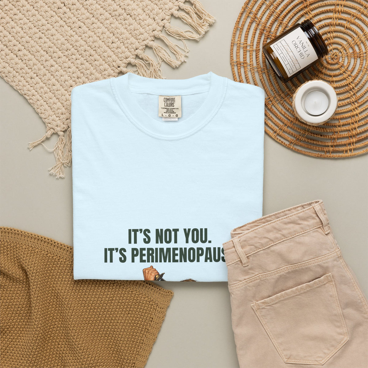 It’s Not You, It’s Perimenopause T-Shirt – Female Rage Horror Tee | Camp Blood Collection