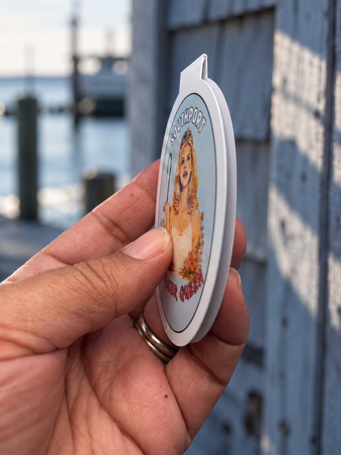 Southport Croaker Queen Magnetic Bookmark | Soon Collection