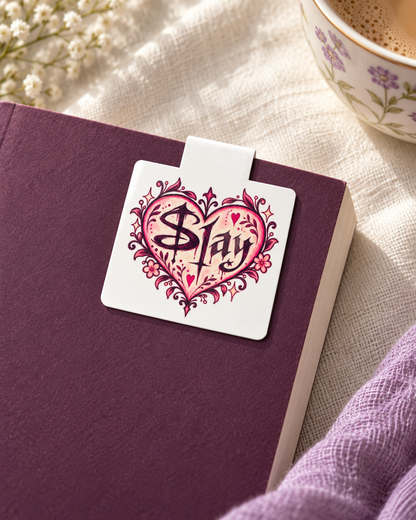 Buffy Magnetic Bookmark - "Slay"