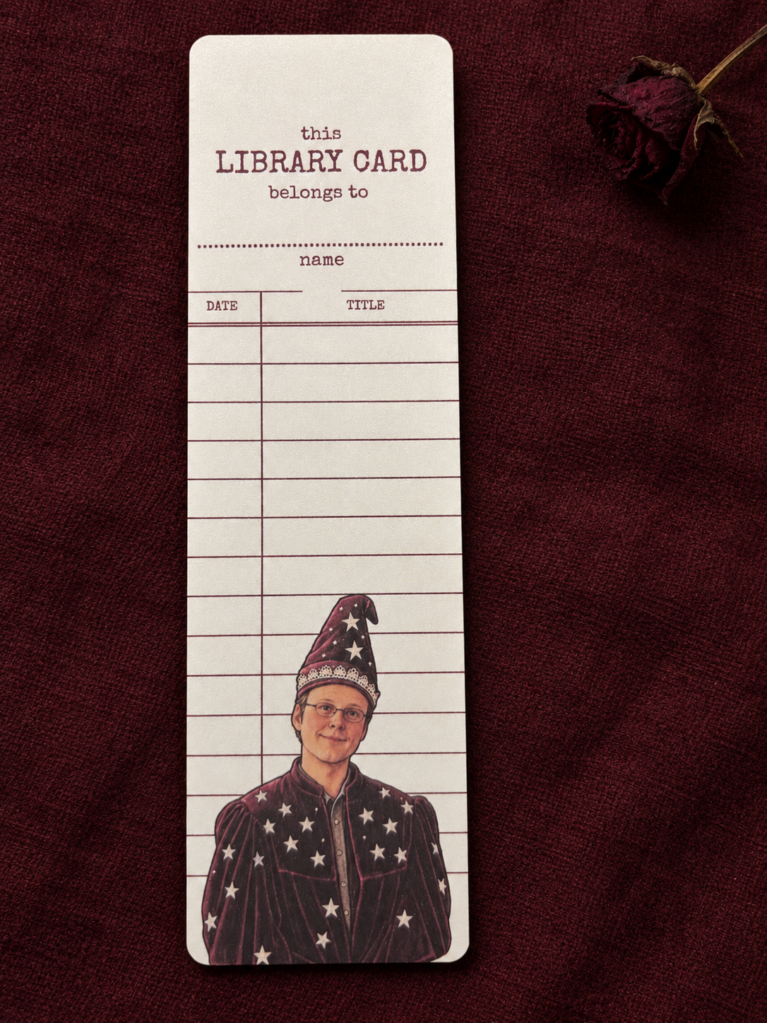 Giles Cardstock Buffyverse Bookmark
