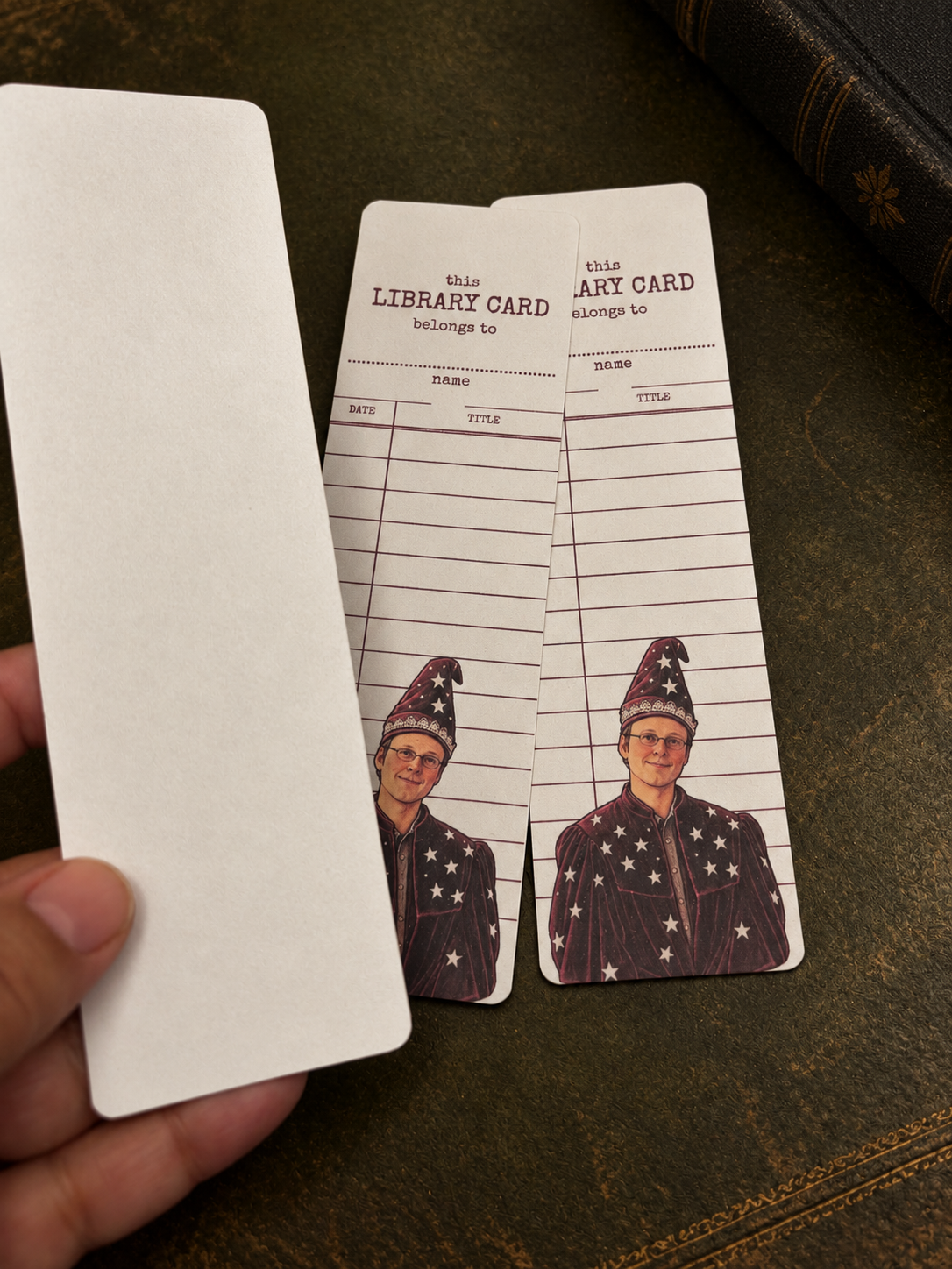 Giles Cardstock Buffyverse Bookmark