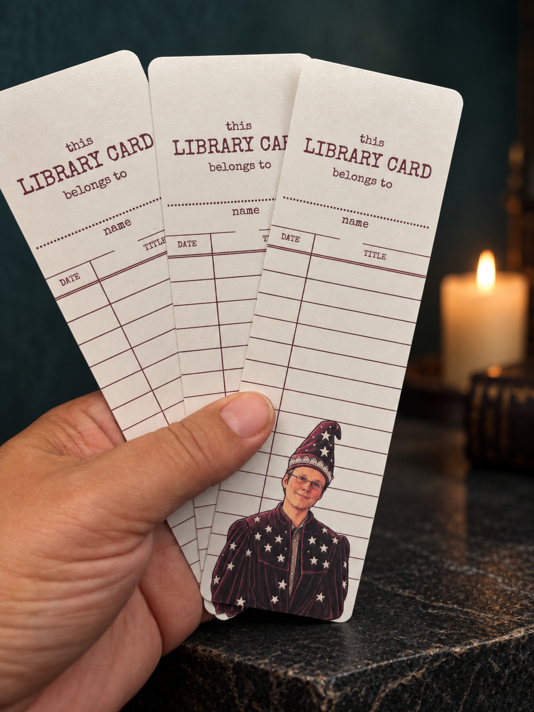 Giles Cardstock Buffyverse Bookmark