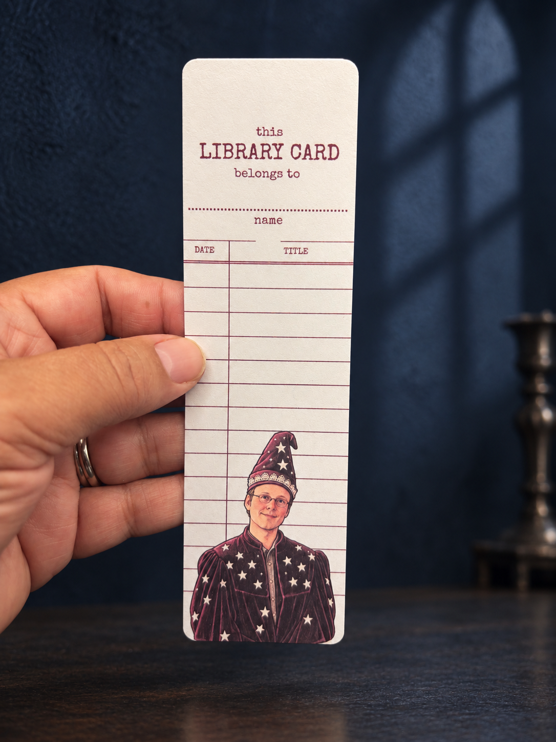 Giles Cardstock Buffyverse Bookmark