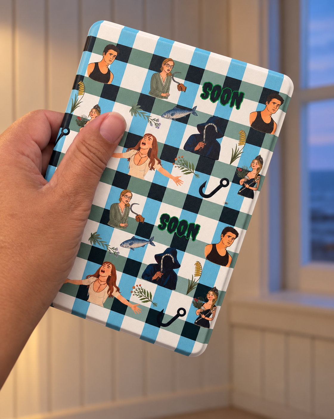 Soon Kindle & Kobo Case | 90s Summer Slasher Inspired E-Reader Case