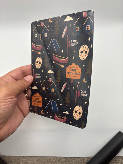 Camp Blood Kindle & Kobo Insert | Spooky E-Reader Insert