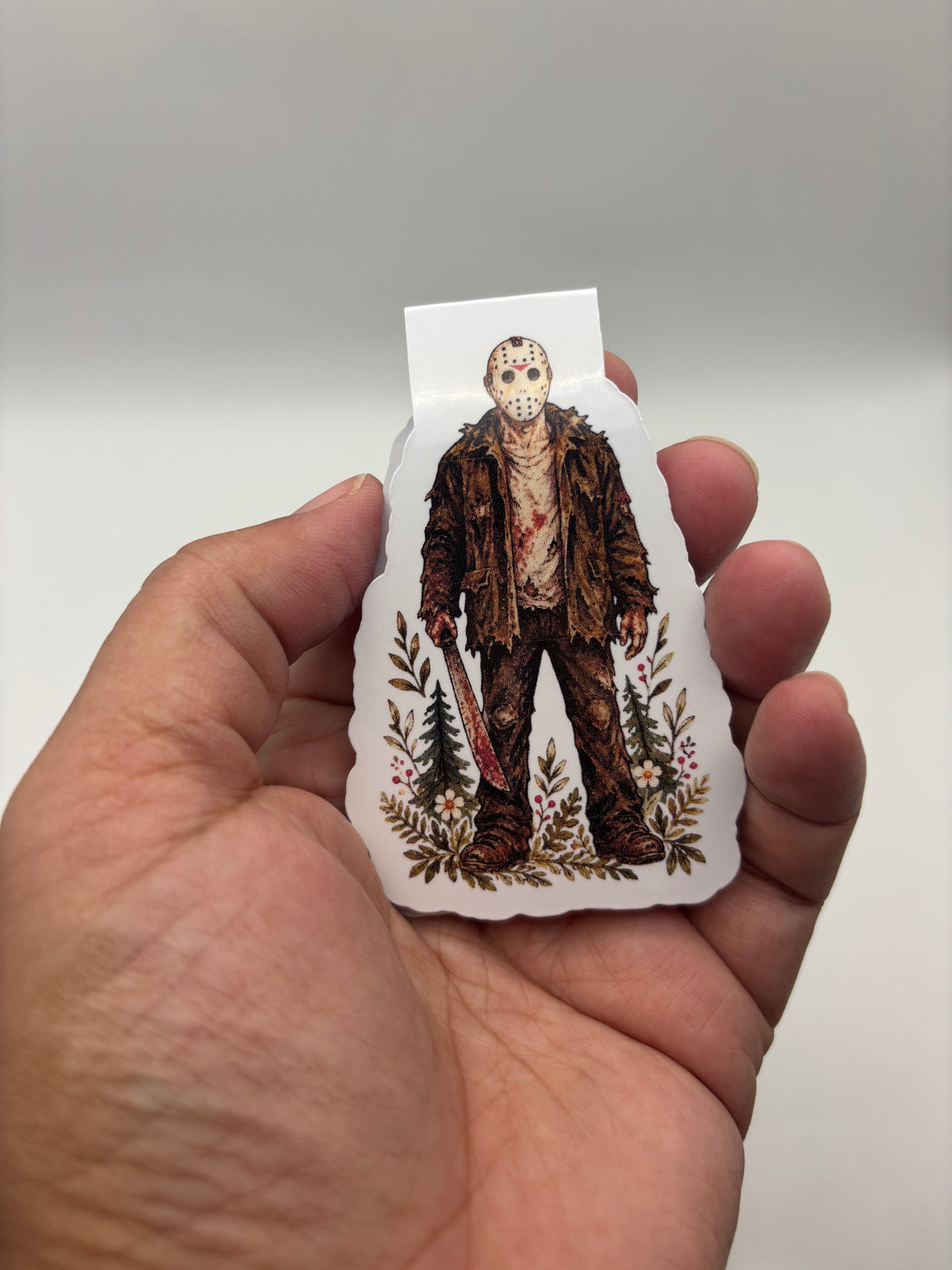 Camp Blood Magnetic Bookmark | Vintage Summer Camp Horror Bookmark