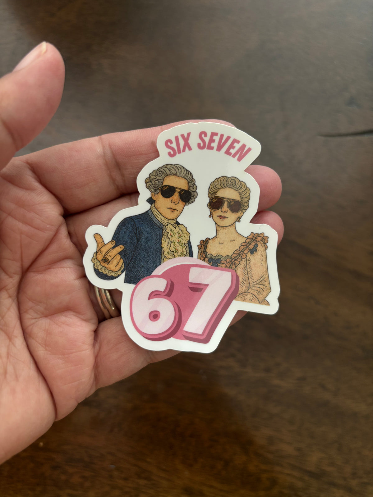 Marie Antoinette Kindle Sticker - 67 Die Cut Sticker