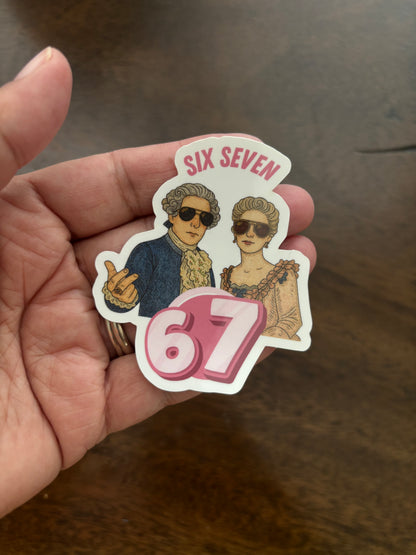 Marie Antoinette Kindle Sticker - 67 Die Cut Sticker
