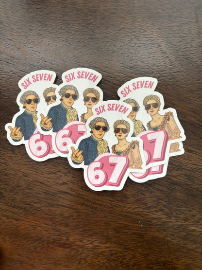Marie Antoinette Kindle Sticker - 67 Die Cut Sticker
