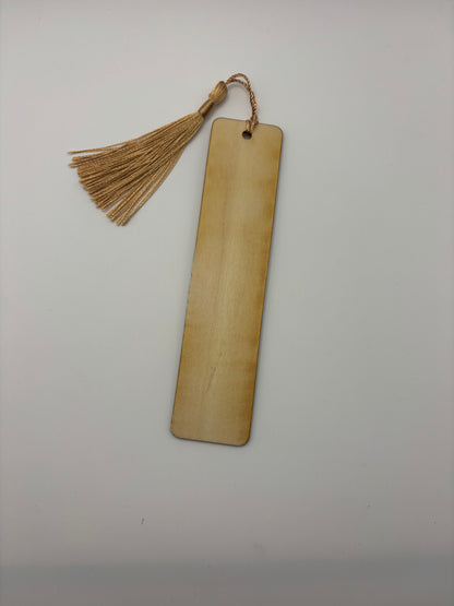 Lord of the Rings Inspired Wooden Bookmark 2