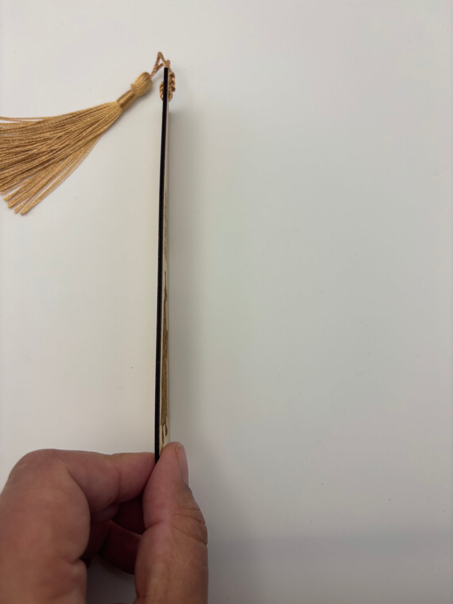Lord of the Rings Inspired Wooden Bookmark 2