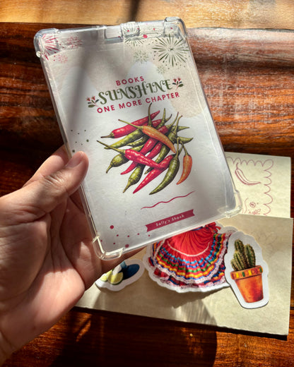 Books, Sunshine, One More Chapter Kindle Insert + Stickers | May Mail Club $6