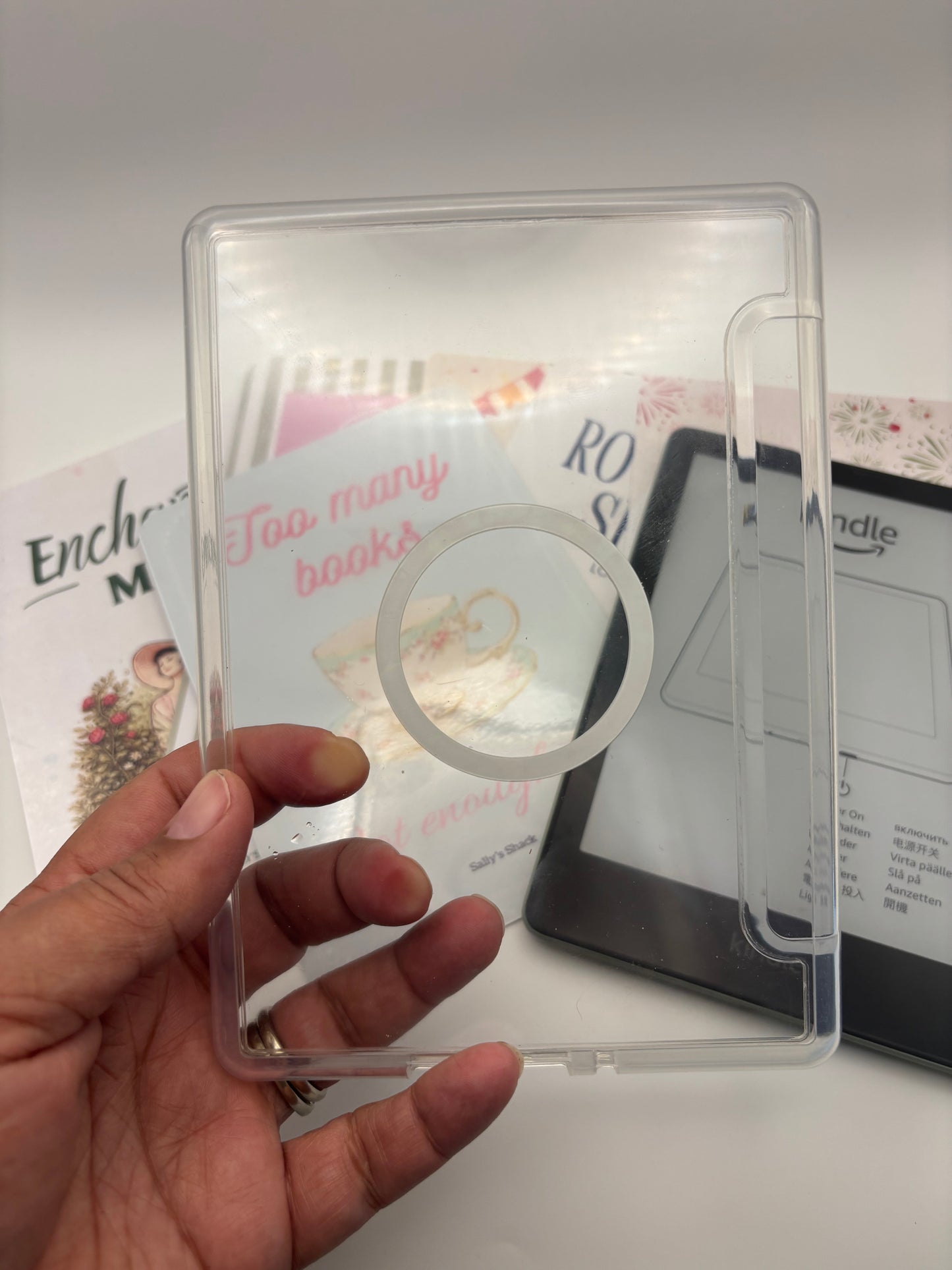 Clear Acrylic Kindle Case