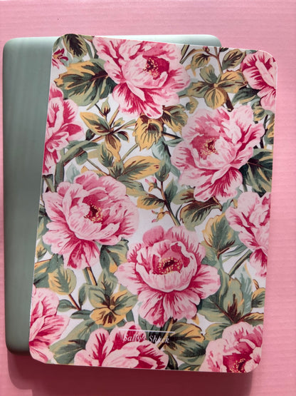 Attack of the TBR Peony Floral Kindle Insert | Vintage Pink Flower Kindle Decor for Kindle Basic, Paperwhite & Colorsoft