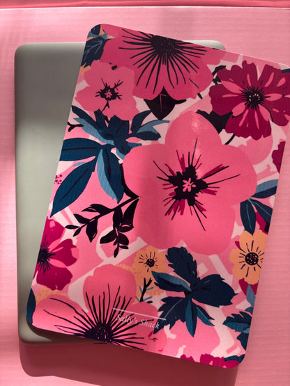 Attack of the TBR Tropical Floral Kindle Insert | Bright Pink Retro Kindle Decor for Kindle Basic, Paperwhite & Colorsoft