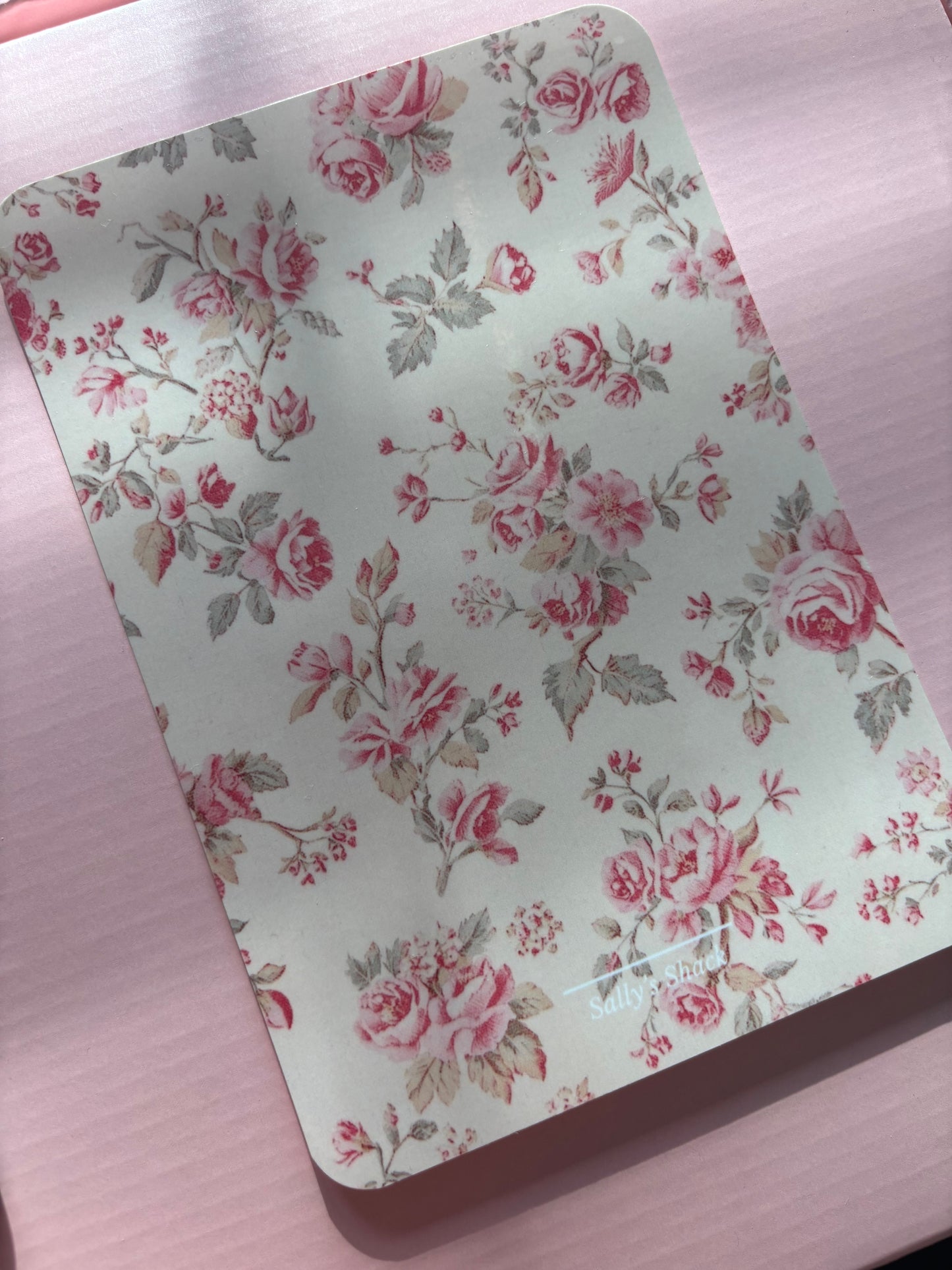 Attack of the TBR Vintage Rose Kindle Insert | Floral Coquette Kindle Decor Insert for Kindle Basic, Paperwhite & Colorsoft