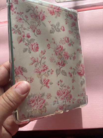 Attack of the TBR Vintage Rose Kindle Insert | Floral Coquette Kindle Decor Insert for Kindle Basic, Paperwhite & Colorsoft
