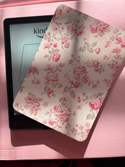 Attack of the TBR Vintage Rose Kindle Insert | Floral Coquette Kindle Decor Insert for Kindle Basic, Paperwhite & Colorsoft