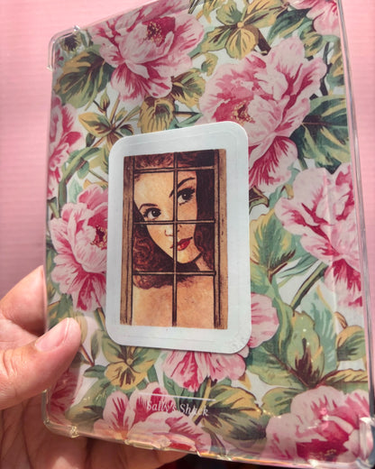 Vintage Window Reader Vinyl Sticker | Attack of the TBR Collection