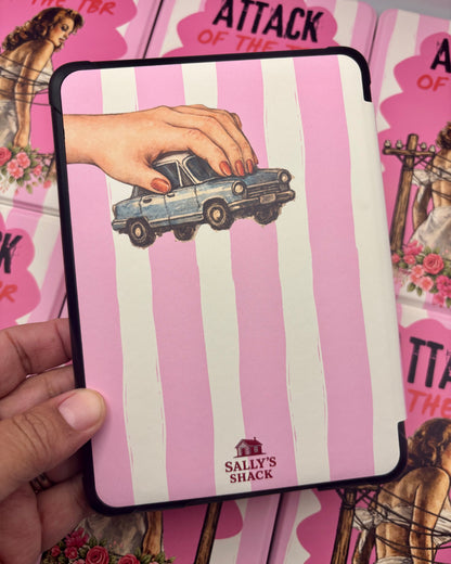 Attack of the TBR Kindle & Kobo Case | Vintage Bookish E-Reader Case