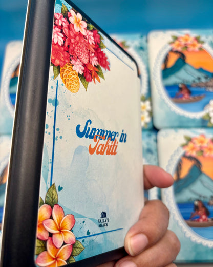 Summer in Tahiti Kindle & Kobo Case | Beachy l E-Reader Cover for Book Lovers