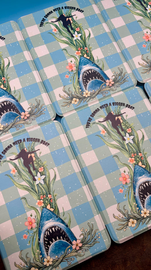 "Bigger Boat" Kindle Case – Vintage Jaws Kindle Cases for Paperwhite, Colorsoft & Kobo eReaders