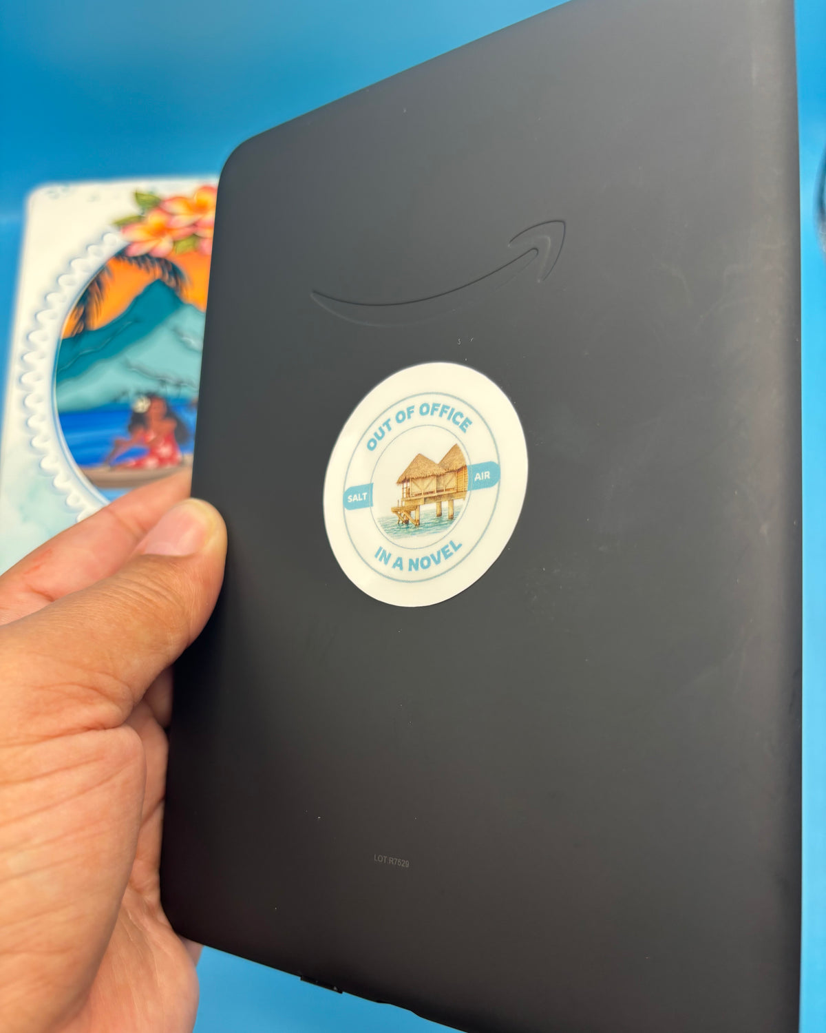 Summer in Tahiti Bookish Sticker Bundle | 3 Tropical Reading Stickers