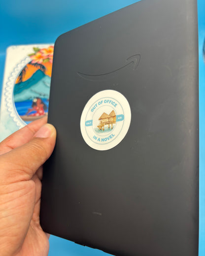 Summer in Tahiti Bookish Sticker Bundle | 3 Tropical Reading Stickers