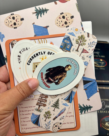 Camp Blood Mail Kit | Friday the 13th Inspired Short Story & Bookish Mail