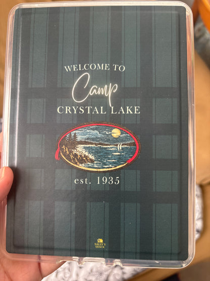 Camp Blood Fully Magnetic Kindle Case | Open-Face Printed Back Case