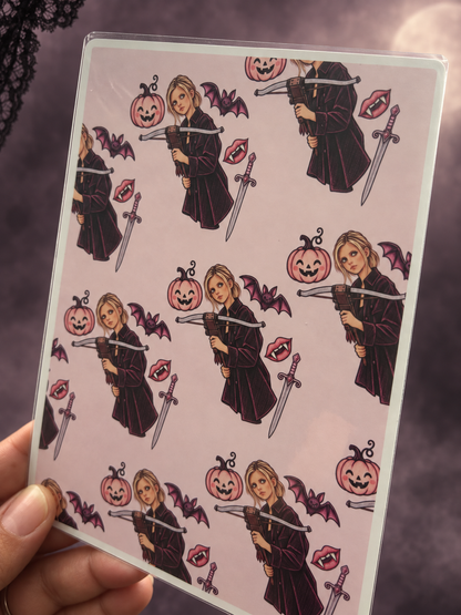 Buffy the Vampire Slayer Kindle & Kobo Insert | Sunnydale Scaries Collection