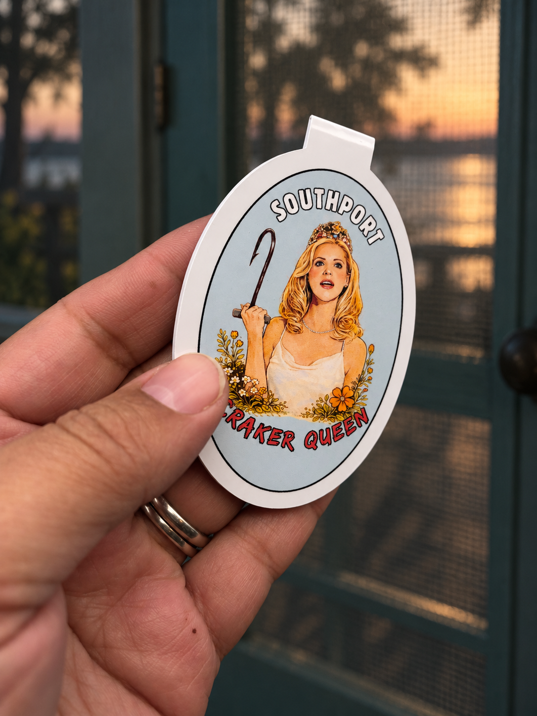 Southport Croaker Queen Magnetic Bookmark | Soon Collection