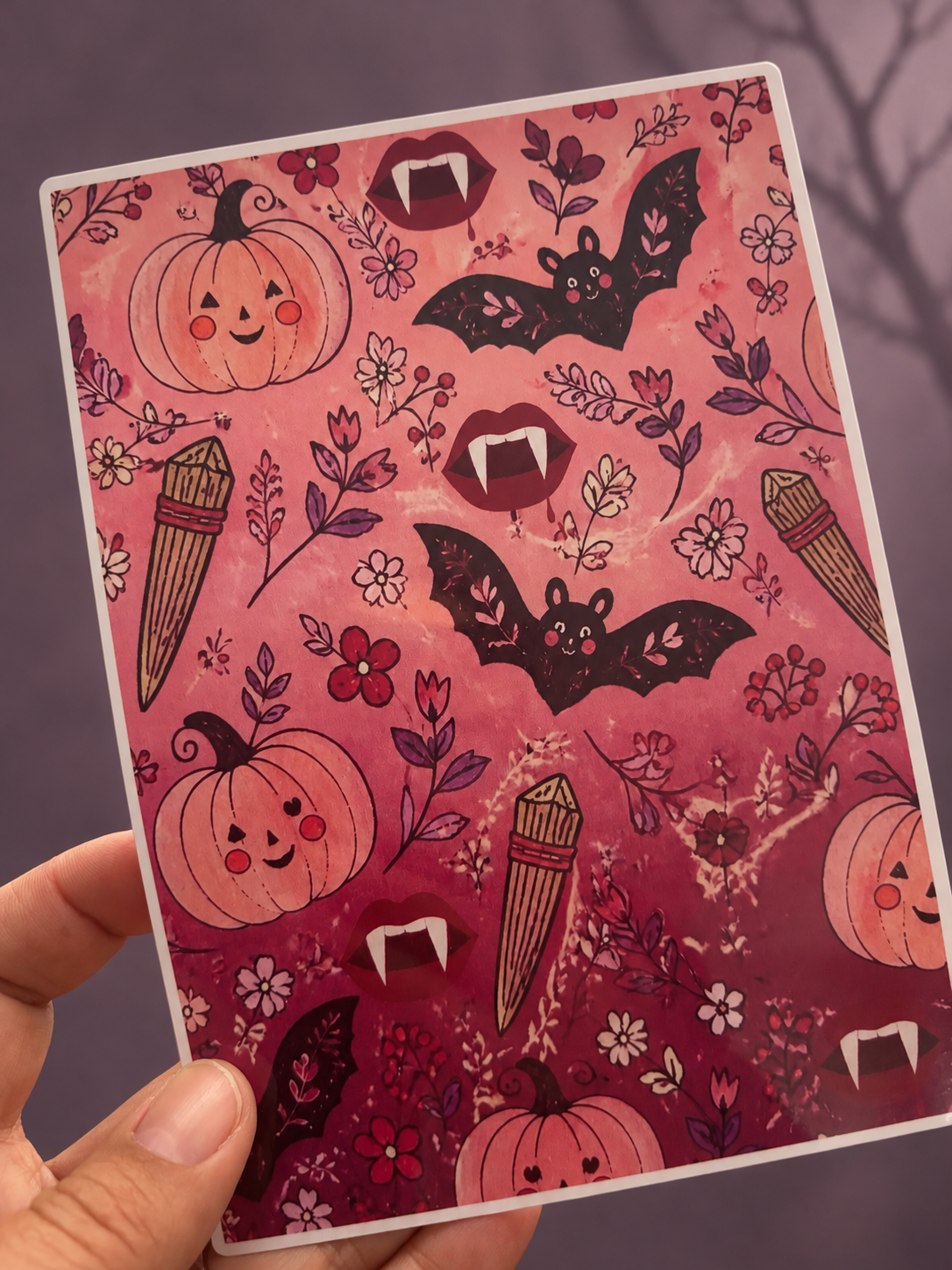 Vintage Vampire Kindle & Kobo Insert | Sunnydale Scaries Collection