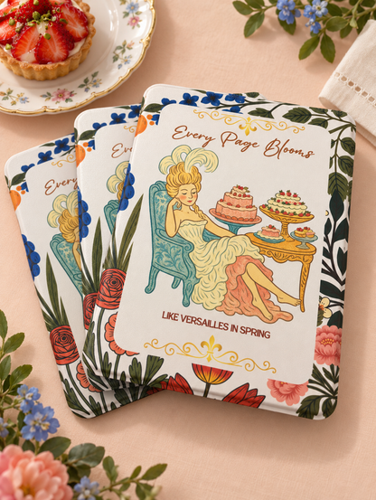 Every Page Blooms Kindle Case – Cute Bookish Cover with Hand Strap