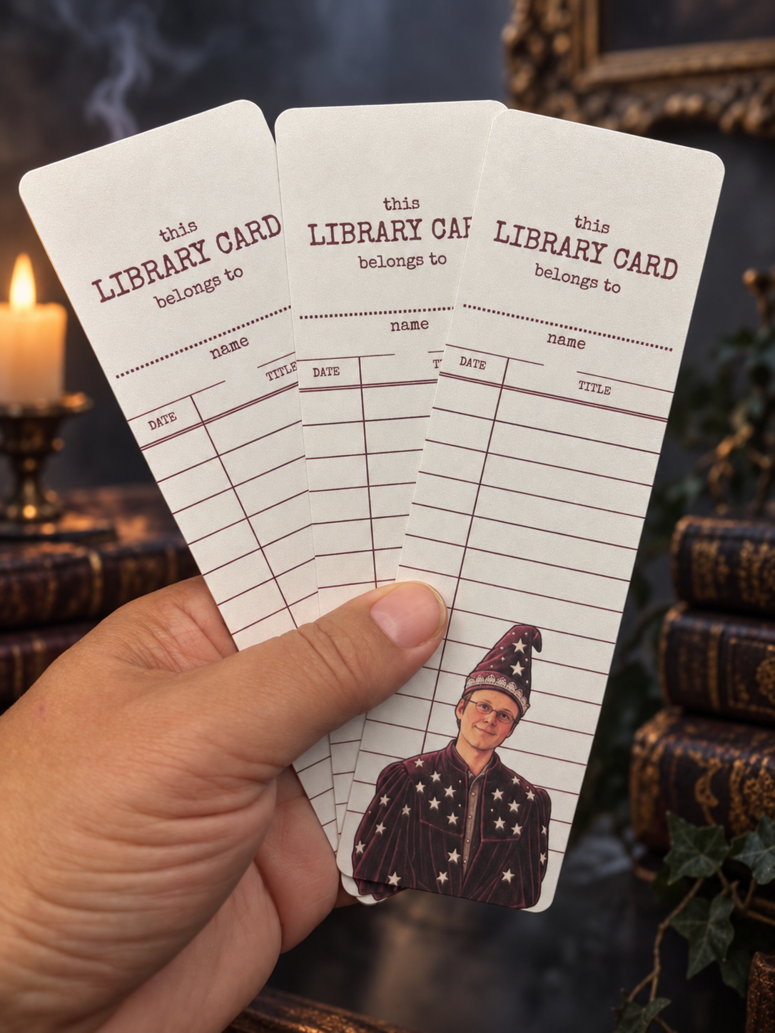 Giles Cardstock Buffyverse Bookmark
