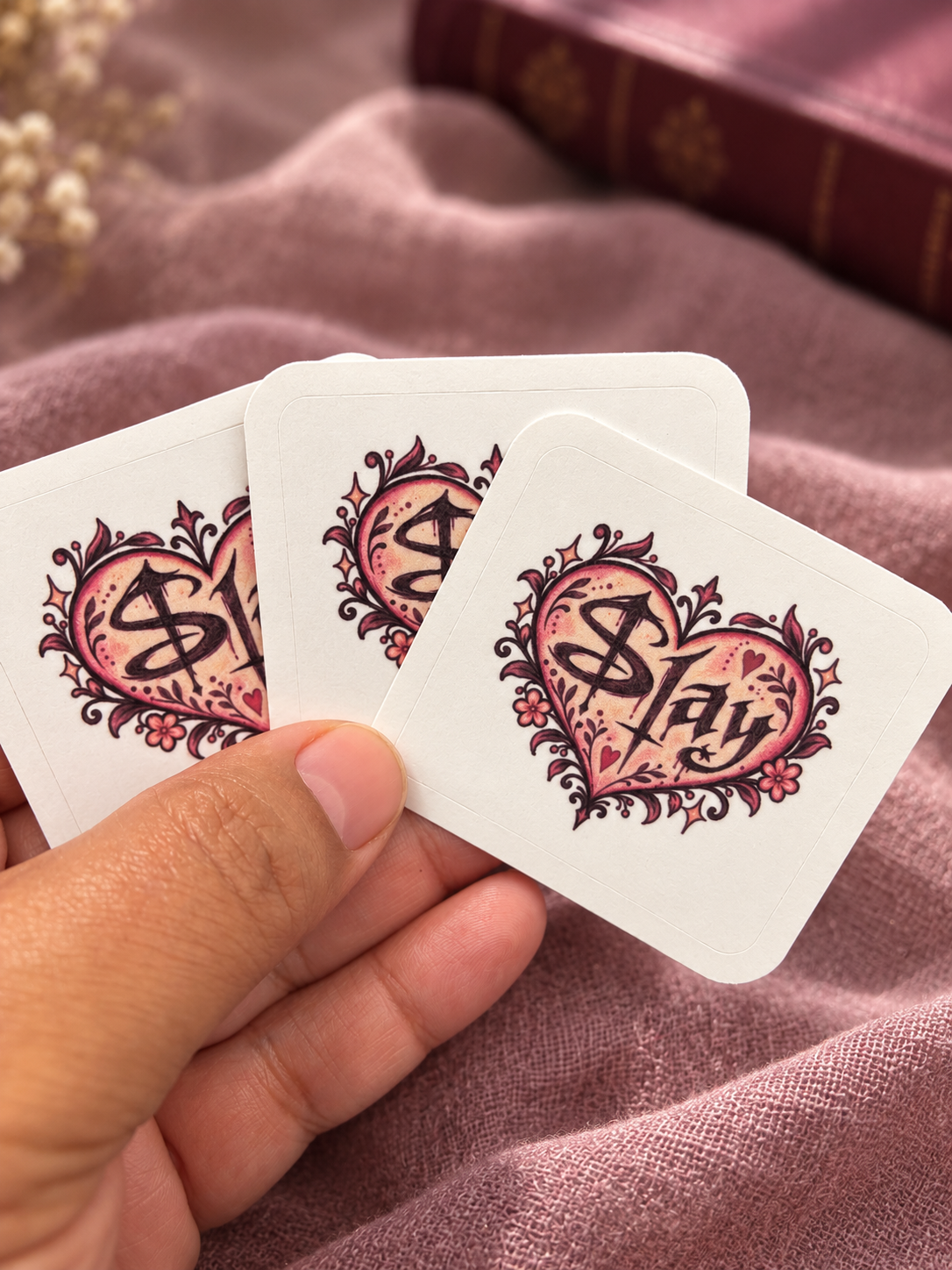 Slay Heart Vinyl Sticker | Sunnydale Scaries Collection