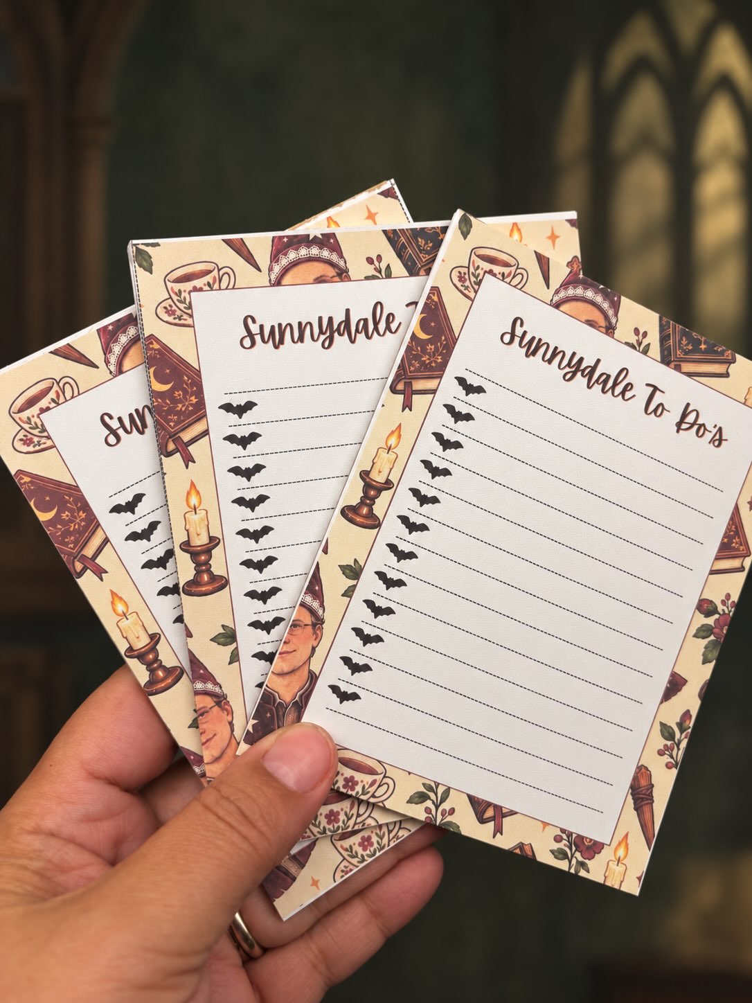 Sunnydale To-Do's Notepad | Handmade Spooky To-Do List